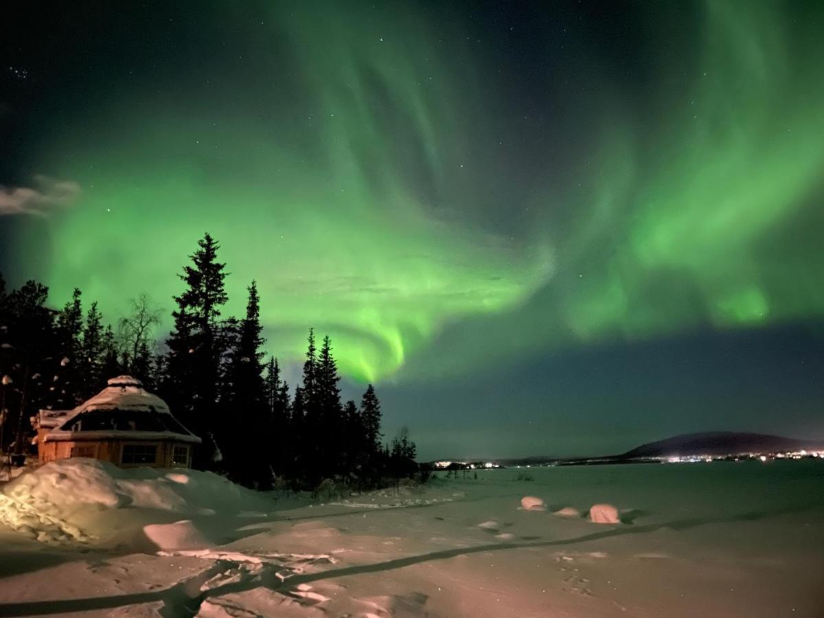 Northern Light Huts - Paradise Lapland Kiruna Luaran gambar