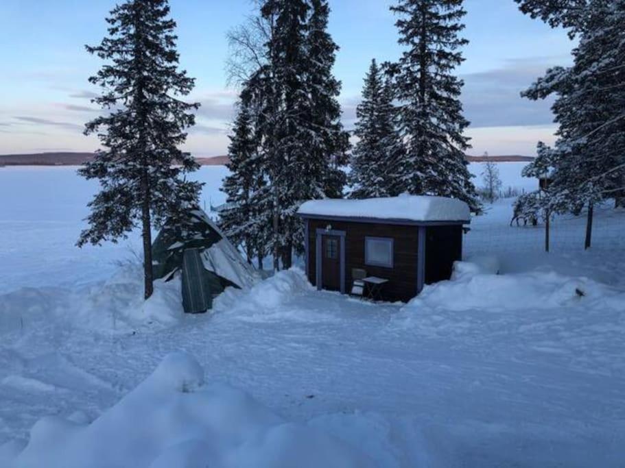 Northern Light Huts - Paradise Lapland Kiruna Luaran gambar