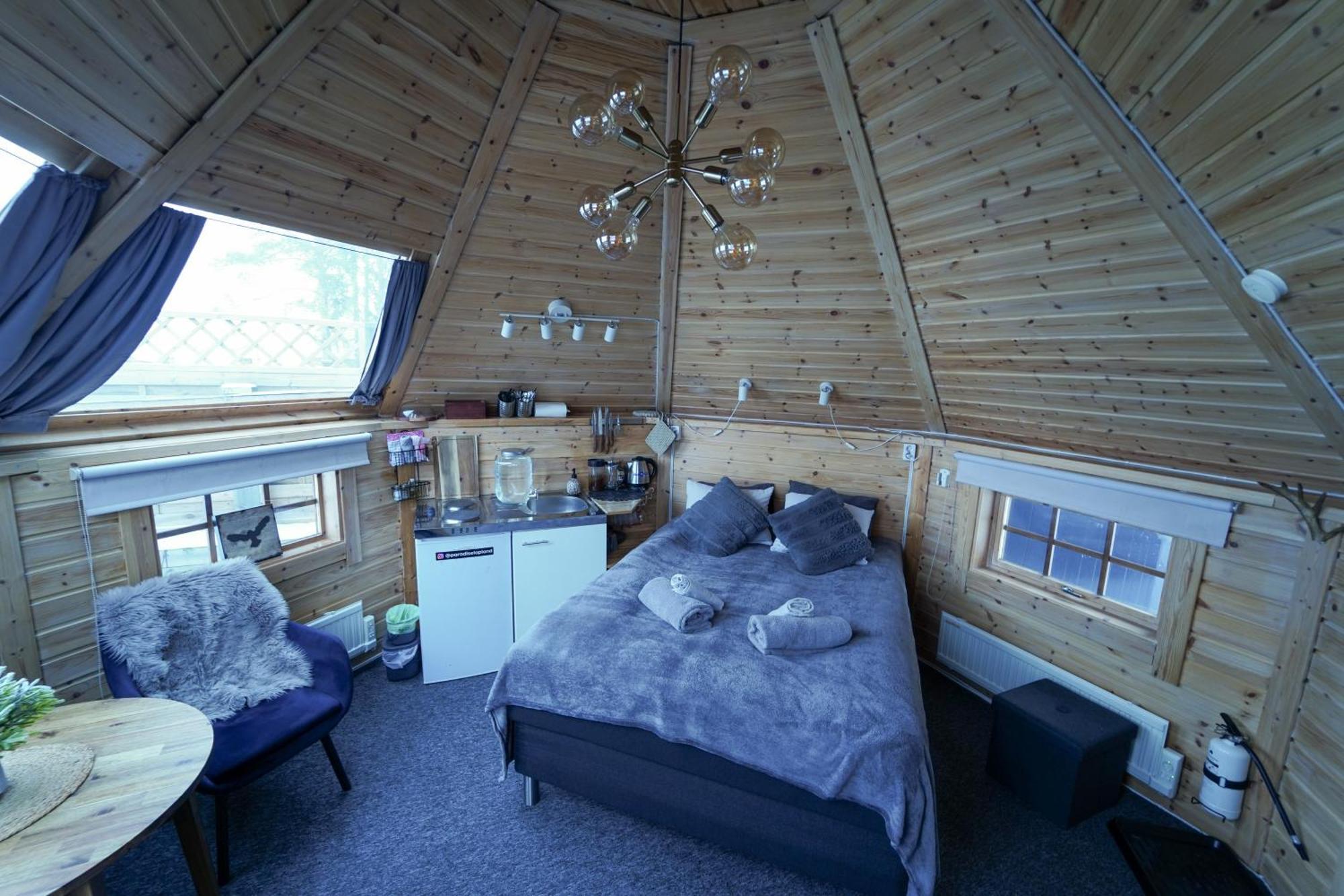 Northern Light Huts - Paradise Lapland Kiruna Luaran gambar