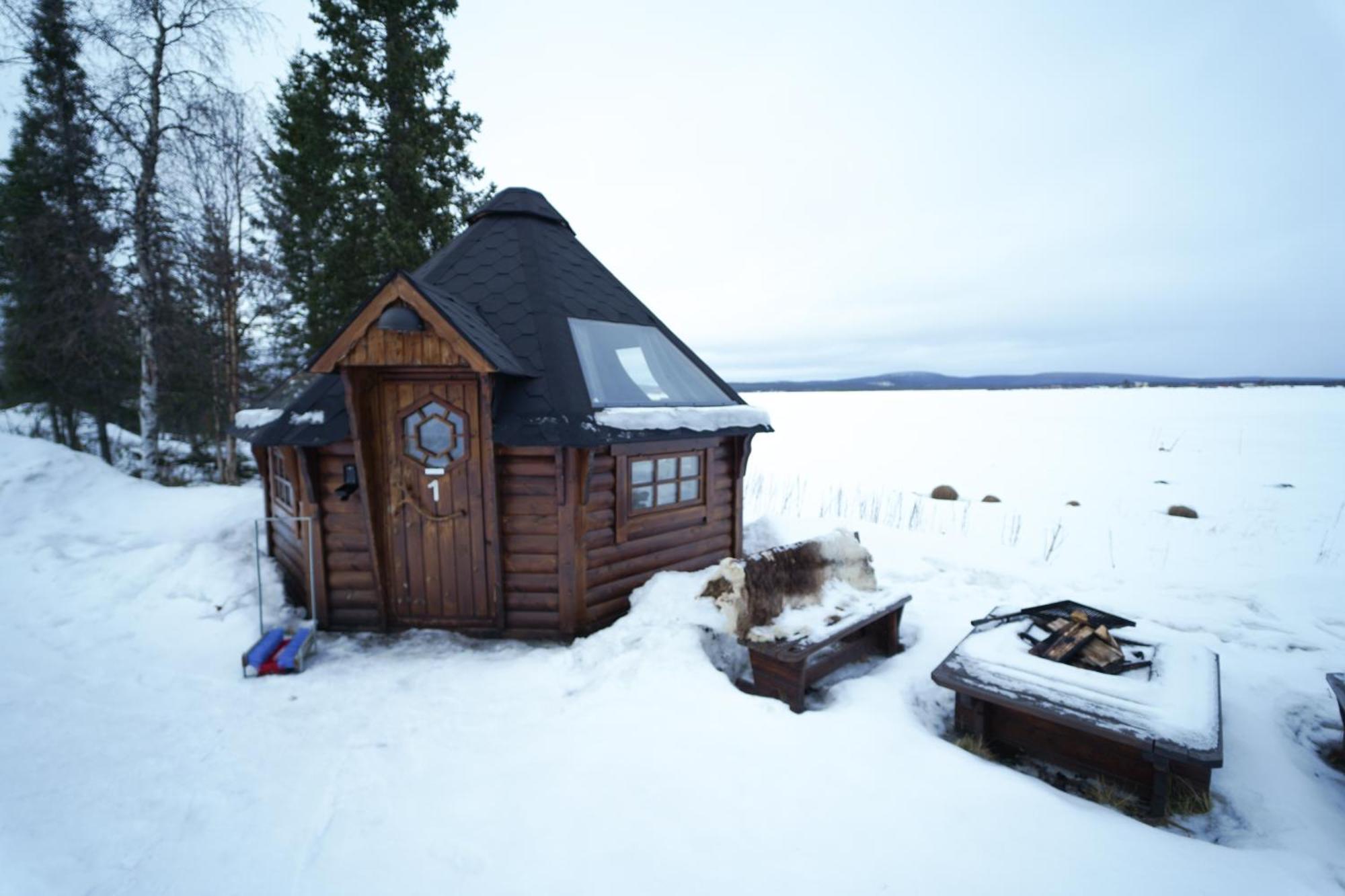 Northern Light Huts - Paradise Lapland Kiruna Luaran gambar