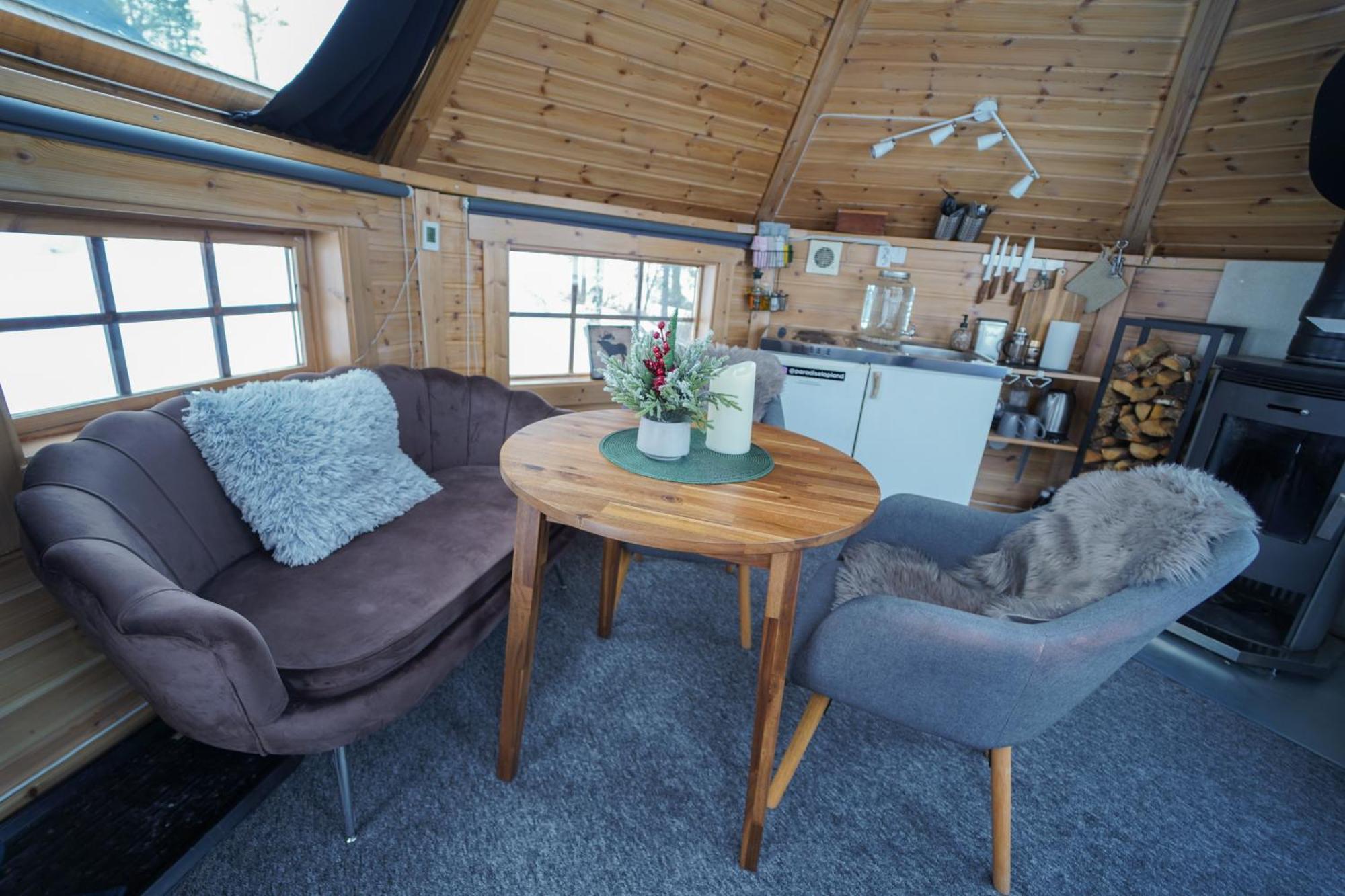 Northern Light Huts - Paradise Lapland Kiruna Luaran gambar