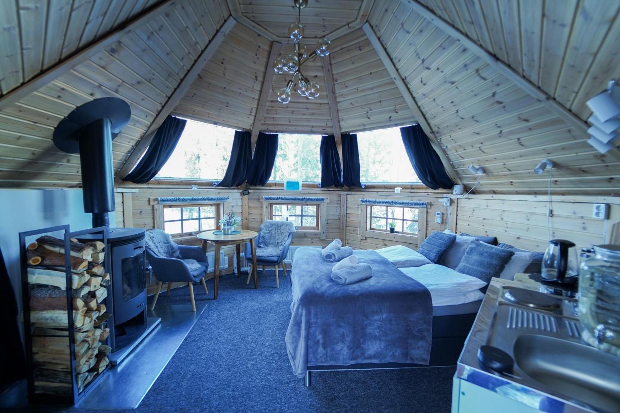Northern Light Huts - Paradise Lapland Kiruna Luaran gambar